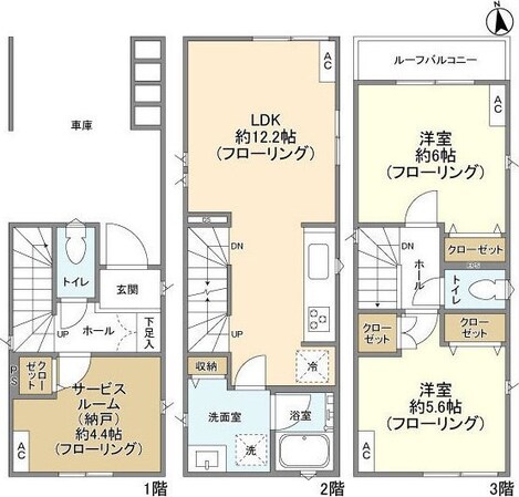 Ｋｏｌｅｔ大師前＃０６の物件間取画像